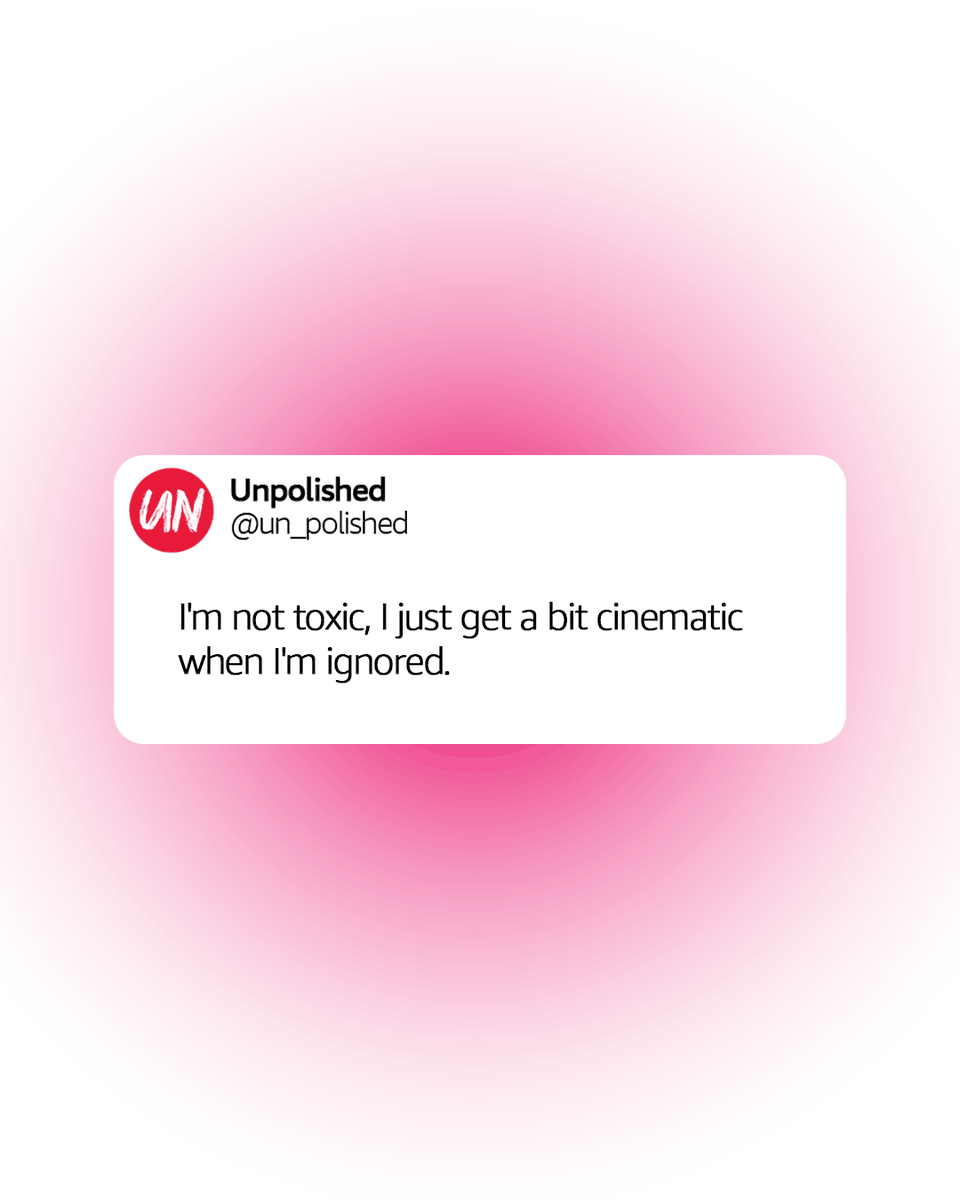 unpolishededit's tweet photo. unfiltered thoughts 💭

which one best describes you?

#memes #relatable #funny #fashion #delulu #viral #girlmemes #funny #meme #girlmeme #situationship #girlproblem #delulu #villianera #toxic https://t.co/ovvrc84Kdr