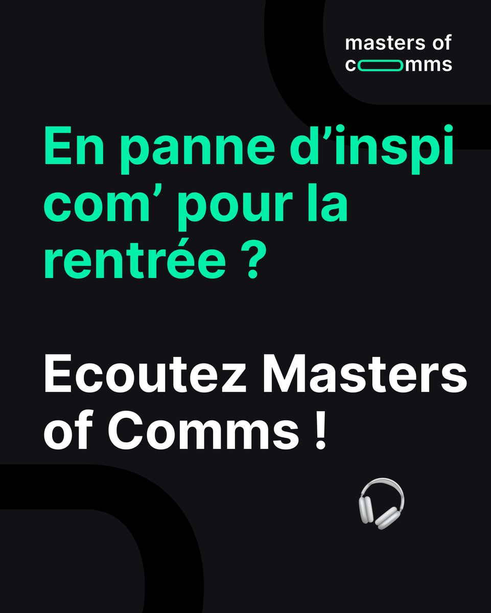 Masters of Comms tweet media