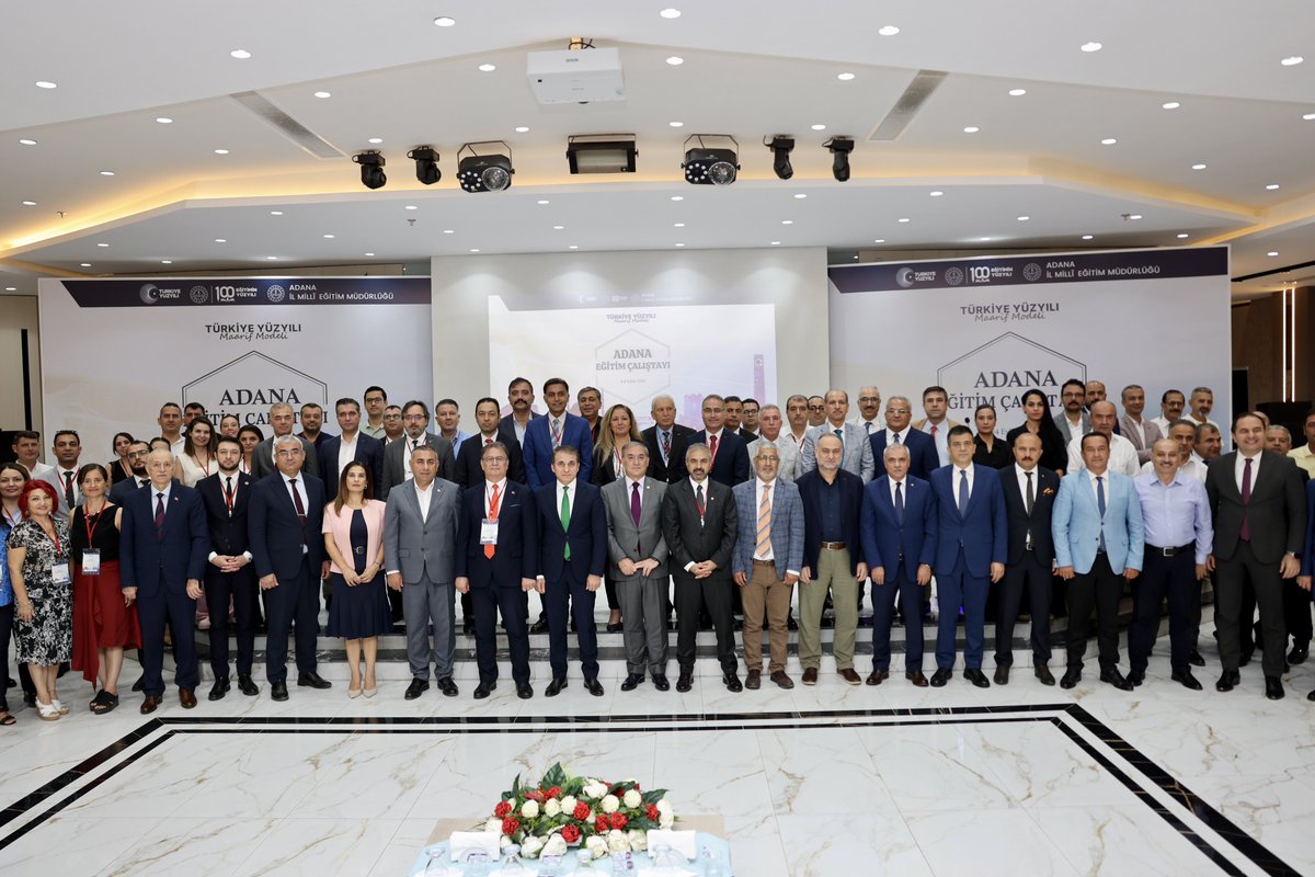 AdanaMem's tweet photo. Adana Eğitim Çalıştayı 3-4 Eylül’de gerçekleştiriliyor. Açılış programına MEB Özel Eğitim ve Rehberlik Hizmetleri Genel Müdürü Sn. Mustafa Otrar, Vali Yrd. Sn. İbrahim Küçük, il protokolü ve il geneli eğitim paydaşları katıldı.@tcmeb @MebOrgm @tufekciyusuf https://t.co/5kiyZcgH5r
