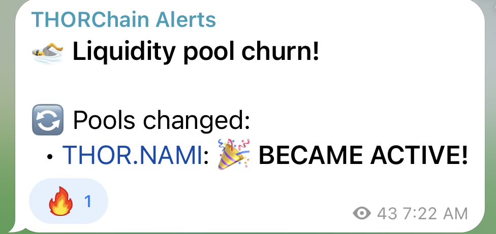 New LeoDex update is LIVE! 

We just enabled <a href="/Nami_Index_/">Nami Index ⚡</a>’s $NAMI <a href="/THORChain/">THORChain</a> pool 

leodex.io/?in_asset=BTC.…