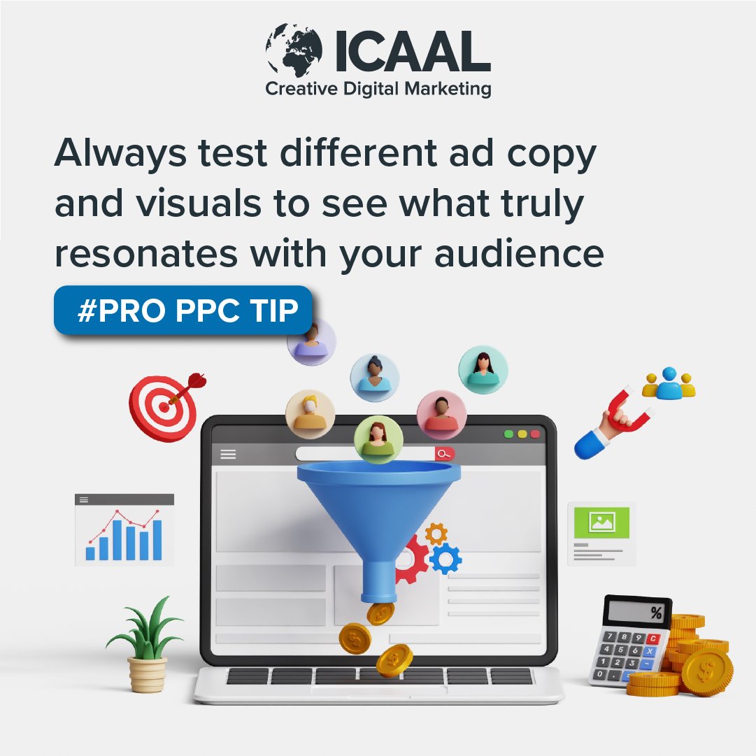 💡 PPC Tip: Always test different ad copy and visuals to see what truly resonates with your audience. Small tweaks can lead to big wins! 
internetconsultancy.pro/ppc-management…
#PPC #MarketingTips #TeamICAAL