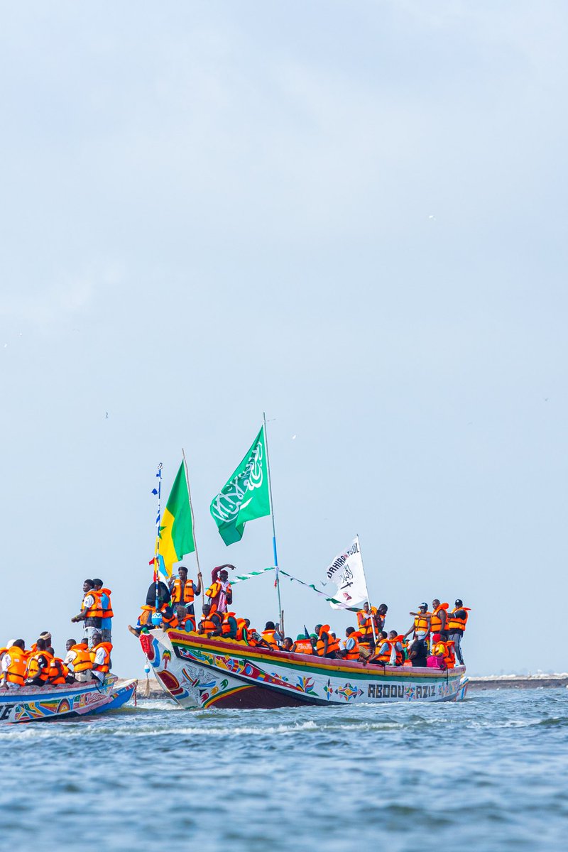 📍Mawlid Naby Medina Cheikh Ibrahim
📸Arrivée des pèlerins venat des îles du saloum ce matin