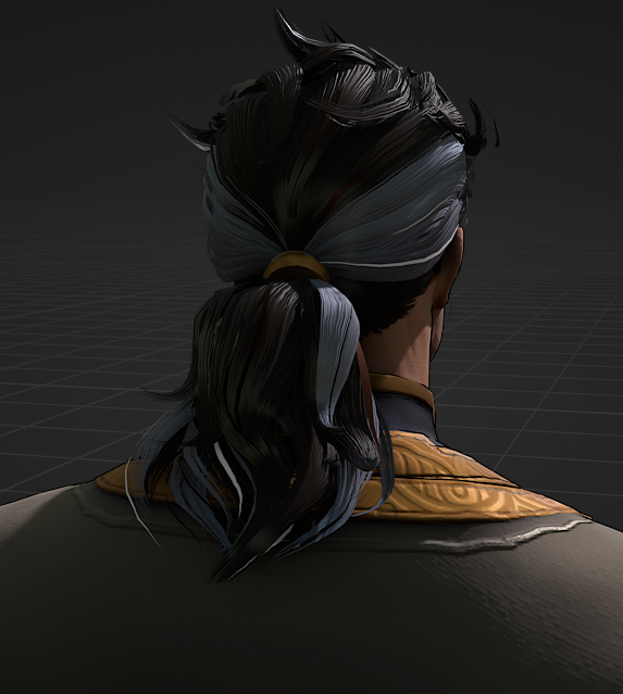 Old Man Strange hair so good I had to put it on his base skin