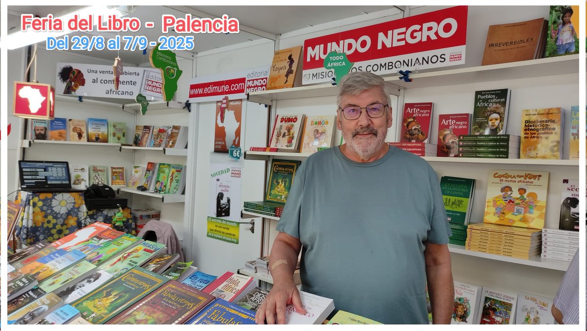 ¡¡Seguimos en la 𝟒𝟗ª 𝐅𝐄𝐑𝐈𝐀 𝐃𝐄𝐋 𝐋𝐈𝐁𝐑𝐎 𝐃𝐄 𝐏𝐀𝐋𝐄𝐍𝐂𝐈𝐀 hasta el 7 de septiembre de 2025 en el Parque del Salón!!
No os perdáis nuestras NOVEDADES disponibles en la caseta.
¡Os esperamos! 😊

#FeriadelLibro #Pelencia #SanAntolín2025