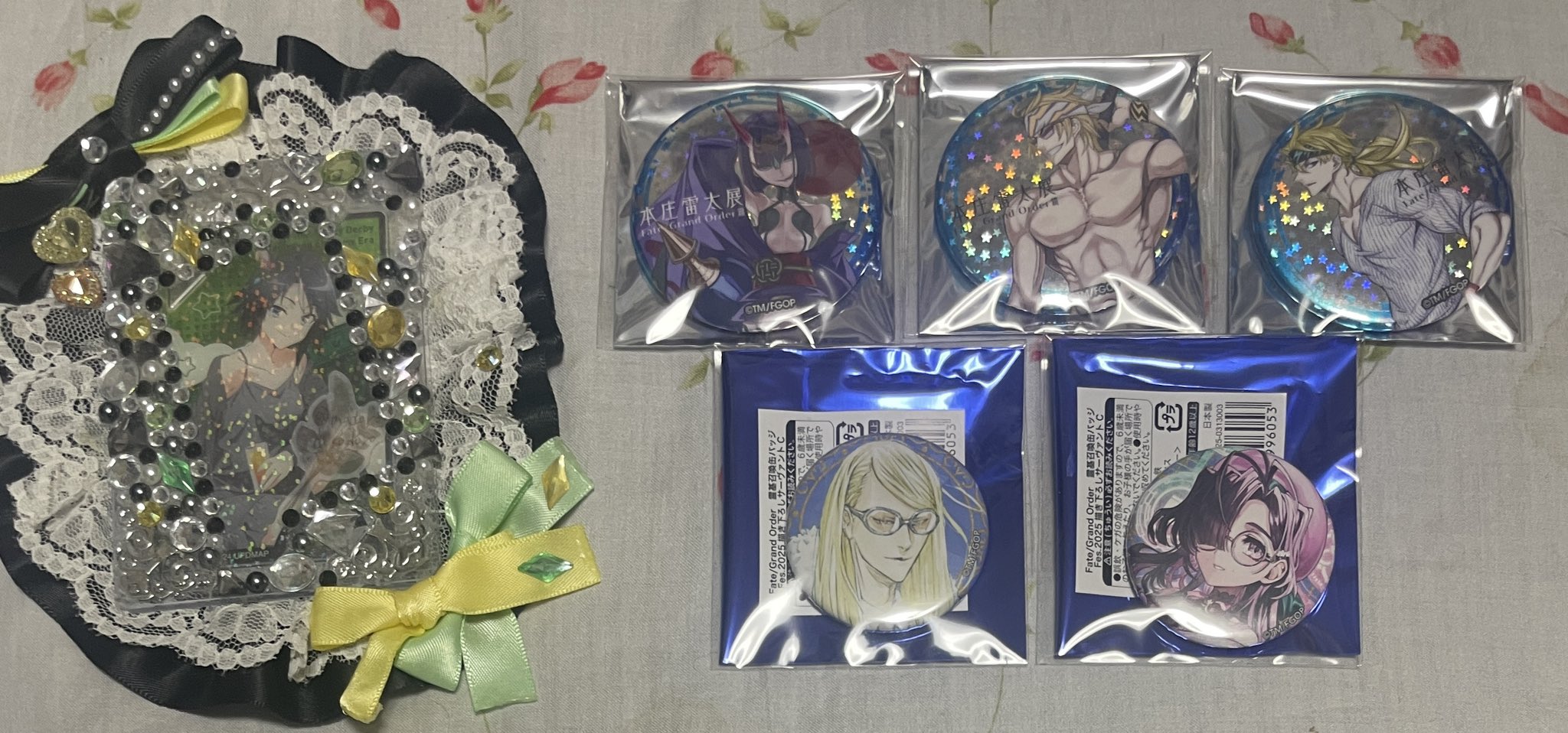 FGO CBC テスカトリポカ　缶バッジ FGO Final Journey コレクションカード 缶バッジ テスカトリポカ