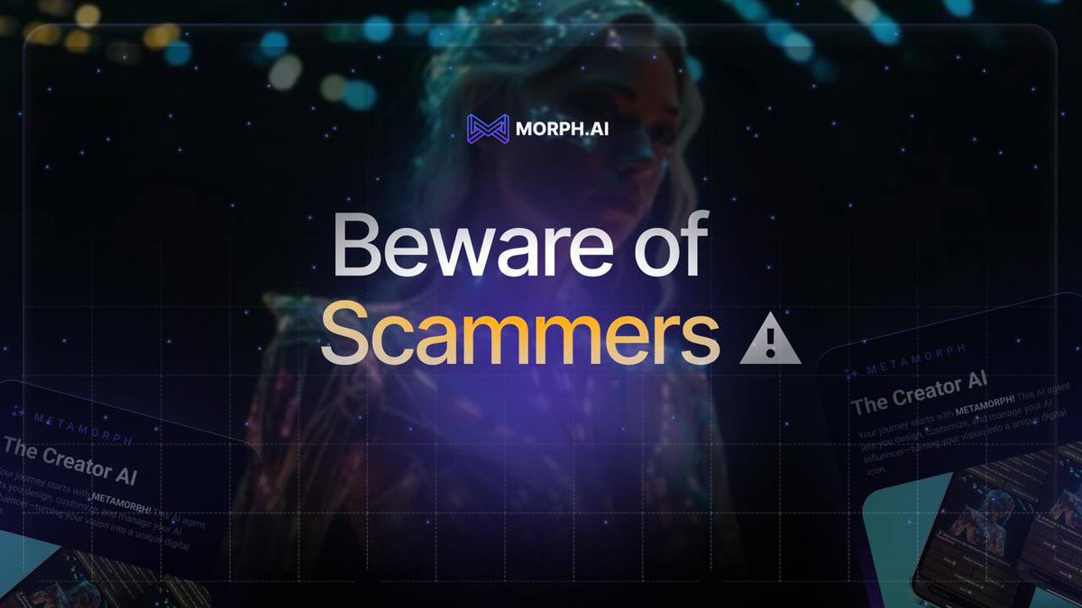 Morph AI tweet media