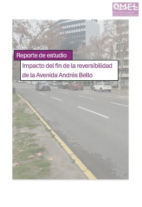 🔎 Para contribuir a enriquecer el debate público, hemos realizado un estudio para observar el impacto del fin de la operación bajo reversibilidad en horas punta de la Avenida Andrés Bello en Santiago de Chile.