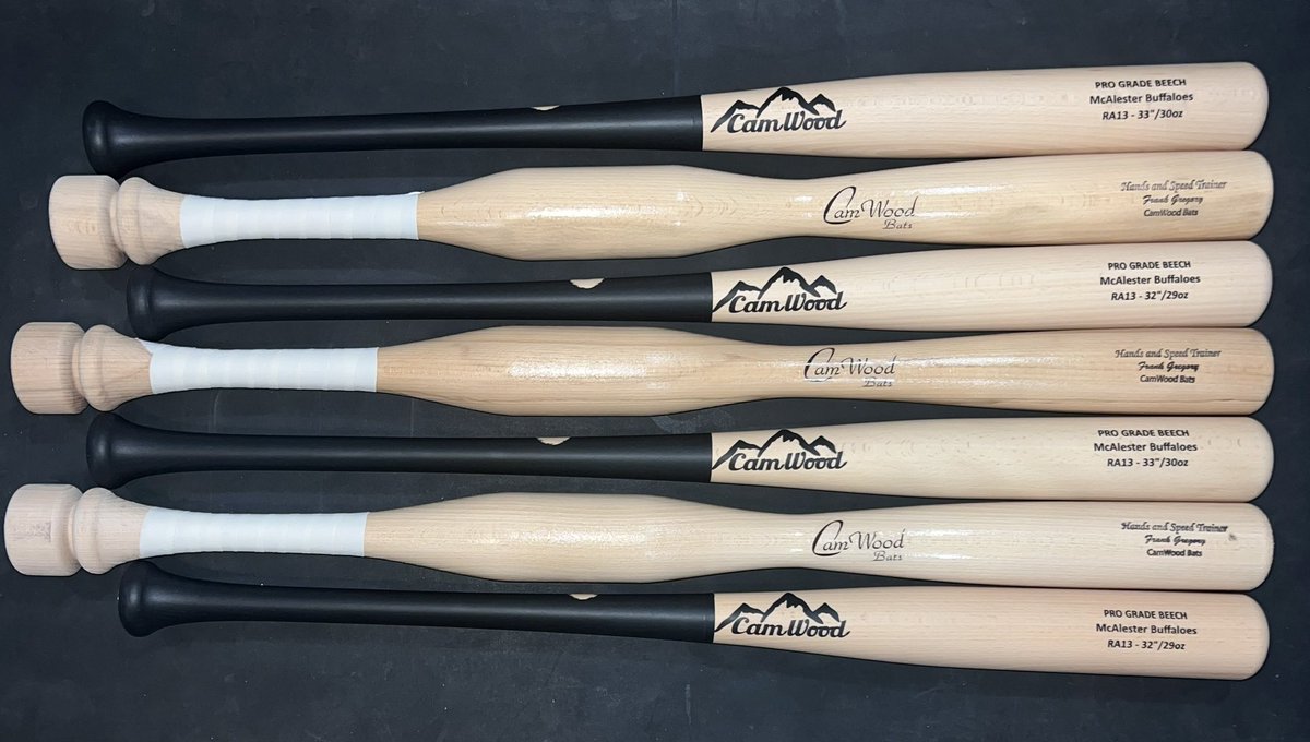 Offseason preparation. <a href="/CamWoodBats/">CamWood Bats</a> #BuffaloBaseball