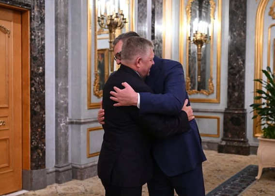 Serbia in English (@serbiainenglish) on Twitter photo 🇷🇸🇸🇰 Vučić and Fico had cordial and friendly meeting in Beijing
🤝President of Serbia <a href="/avucic/">Александар Вучић</a> met with Prime Minister of Slovakia, <a href="/RobertFicoSVK/">Robert Fico 🇸🇰</a> , in Beijing. Miroslav Lajčak, an advisor on the Western Balkans matters also attended the meeting. Vučić and Fico attended the 🇷🇸🇸🇰 Vučić and Fico had cordial and friendly meeting in Beijing
🤝President of Serbia <a href="/avucic/">Александар Вучић</a> met with Prime Minister of Slovakia, <a href="/RobertFicoSVK/">Robert Fico 🇸🇰</a> , in Beijing. Miroslav Lajčak, an advisor on the Western Balkans matters also attended the meeting. Vučić and Fico attended the