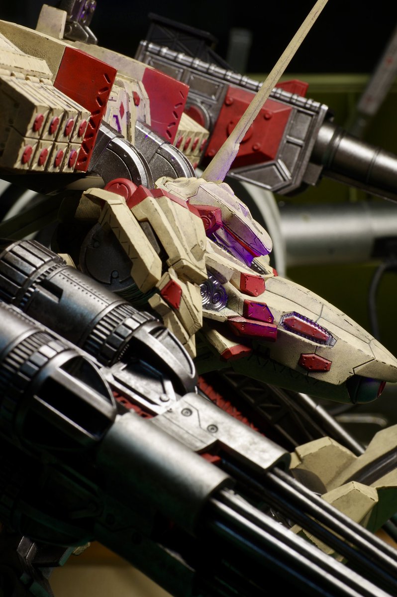 干潟為四さん原型のバルテウス。 組んでみました^ ^ ゴツゴツでカッコ