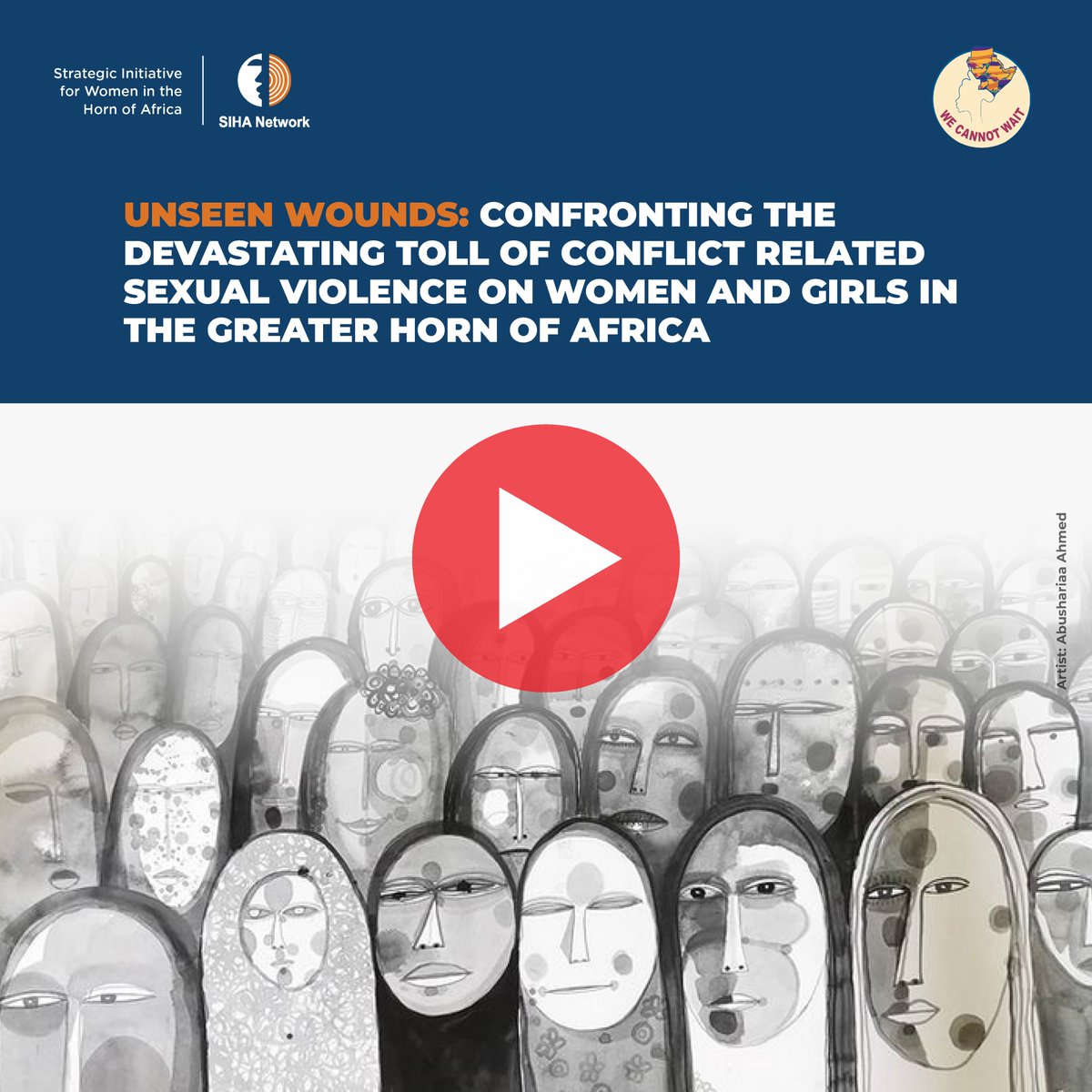🚨 This #FeministWednesday, we're spotlighting the urgent need to confront conflict-related sexual violence in the Greater Horn of Africa!

Women and girls are facing alarming levels of this brutality, with their bodies being used as horrific weapons of war in the region's