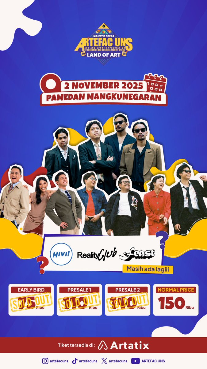 ristajeng's tweet photo. lesgoww yg mau diskon tiket arte dm aja yaa, tapi hbis itu bisa mention biar masuk notifnyaaa
#zonauang #artefac #uns https://t.co/CvzWqWlInh