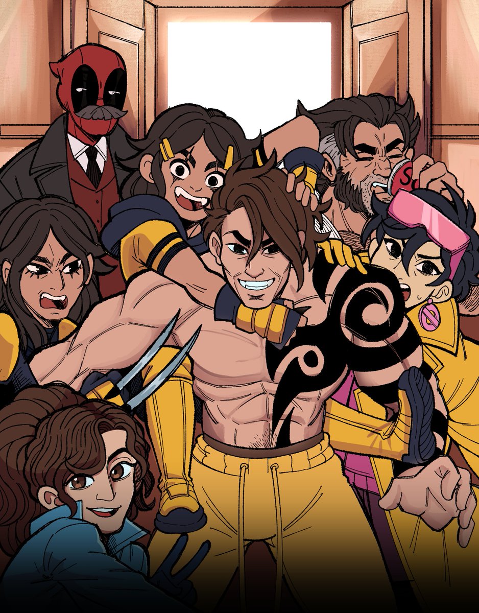 krembeni's tweet photo. BREAKING: Marvel has announced Howlett Family Adventures, a new slice of life series in collaboration with Webtoon, focusing on the day to day antics of the Wolverine Family https://t.co/IEaZ1rUgML