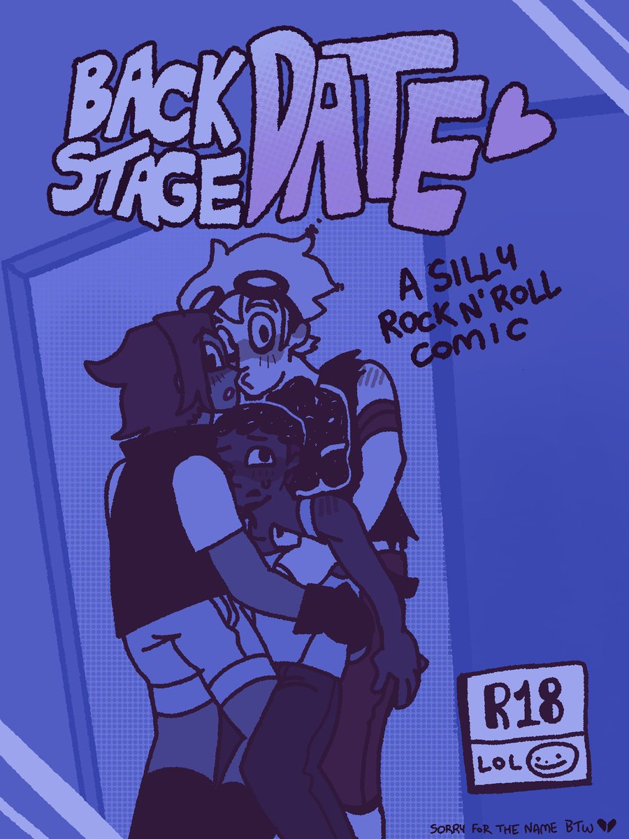 I'm so embarrassed to post this but hey, here is an actual adult-ish comic for y'all 😛
I'll keep updating this thread as I finish the pages (also thanks jamie for the idea LMFAO