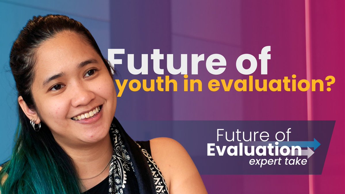 UNFPA Independent Evaluation Office (@unfpa_eval) on Twitter photo 🎬 New video series: Future of Evaluation - Expert Take!
First up: <a href="/Eval_Youth/">EvalYouth Global Network</a> Chair <a href="/aelareza/">Ana Erika Lareza</a> discusses future-ready skills for young & experienced evaluators to stay ahead of the curve.
Watch the full episode
📺 youtu.be/ePvwXZINXho 🎬 New video series: Future of Evaluation - Expert Take!
First up: <a href="/Eval_Youth/">EvalYouth Global Network</a> Chair <a href="/aelareza/">Ana Erika Lareza</a> discusses future-ready skills for young & experienced evaluators to stay ahead of the curve.
Watch the full episode
📺 youtu.be/ePvwXZINXho