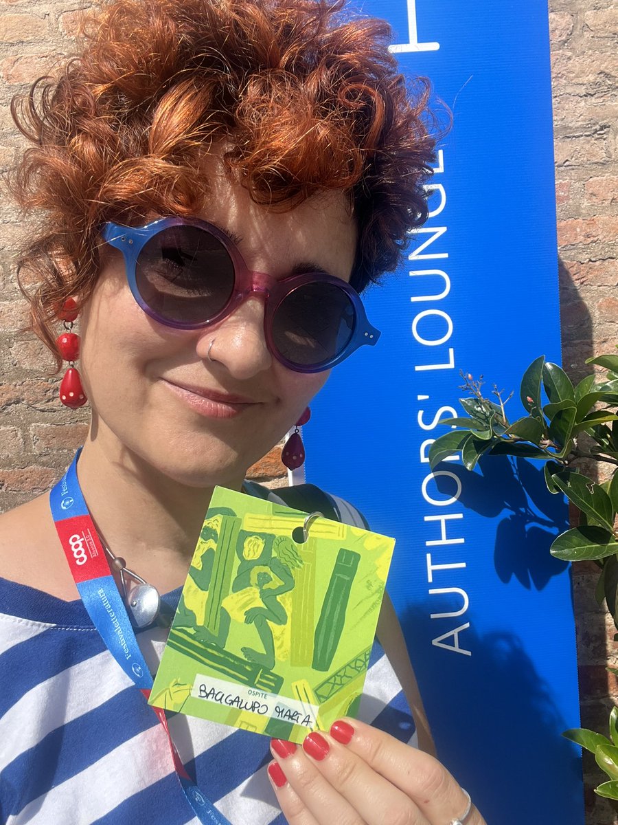 _Danimarta's tweet image. Inizia il mio 18esimo anno di @festletteratura. La maggiore età che mi merito di festeggiare 💙 #FestLet