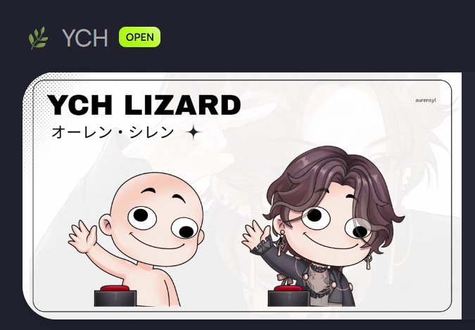 who's 2 vtubers want to be my test subject? 🦎 i'll close it in 2 days!
follow, repost &amp; drop your OC below!✨🦎🦎

GOOO GOO LIZAARRDD🦎🦎
┆
╰✦ʚ #moots #ArtistOnTwitter #artmoots ɞ✦ ┆・