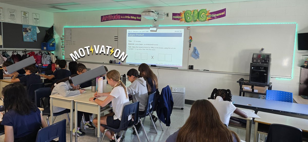 SevsSevens's tweet image. And we&apos;re off!
New group of 7s to spend the year with!

Doing some cool Math activities to get them motivated and build confidence 

@TCDSB