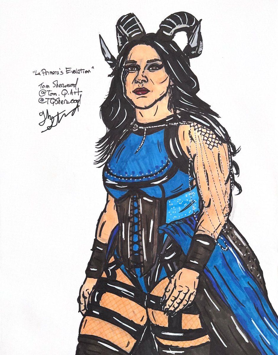 Tom 🇨🇦⚠️ (@tqsherwood) on Twitter photo “La Primera’s Evolution.” New drawing celebrating <a href="/Steph_Vaquer/">Stephanie Vaquer</a>!! I’m fired up to see Stephanie Vaquer battle Iyo Sky for the vacant Women’s World Championship. Going to be a hell of a match! #StephanieVaquer #fanart #wrestlingart #wweraw “La Primera’s Evolution.” New drawing celebrating <a href="/Steph_Vaquer/">Stephanie Vaquer</a>!! I’m fired up to see Stephanie Vaquer battle Iyo Sky for the vacant Women’s World Championship. Going to be a hell of a match! #StephanieVaquer #fanart #wrestlingart #wweraw