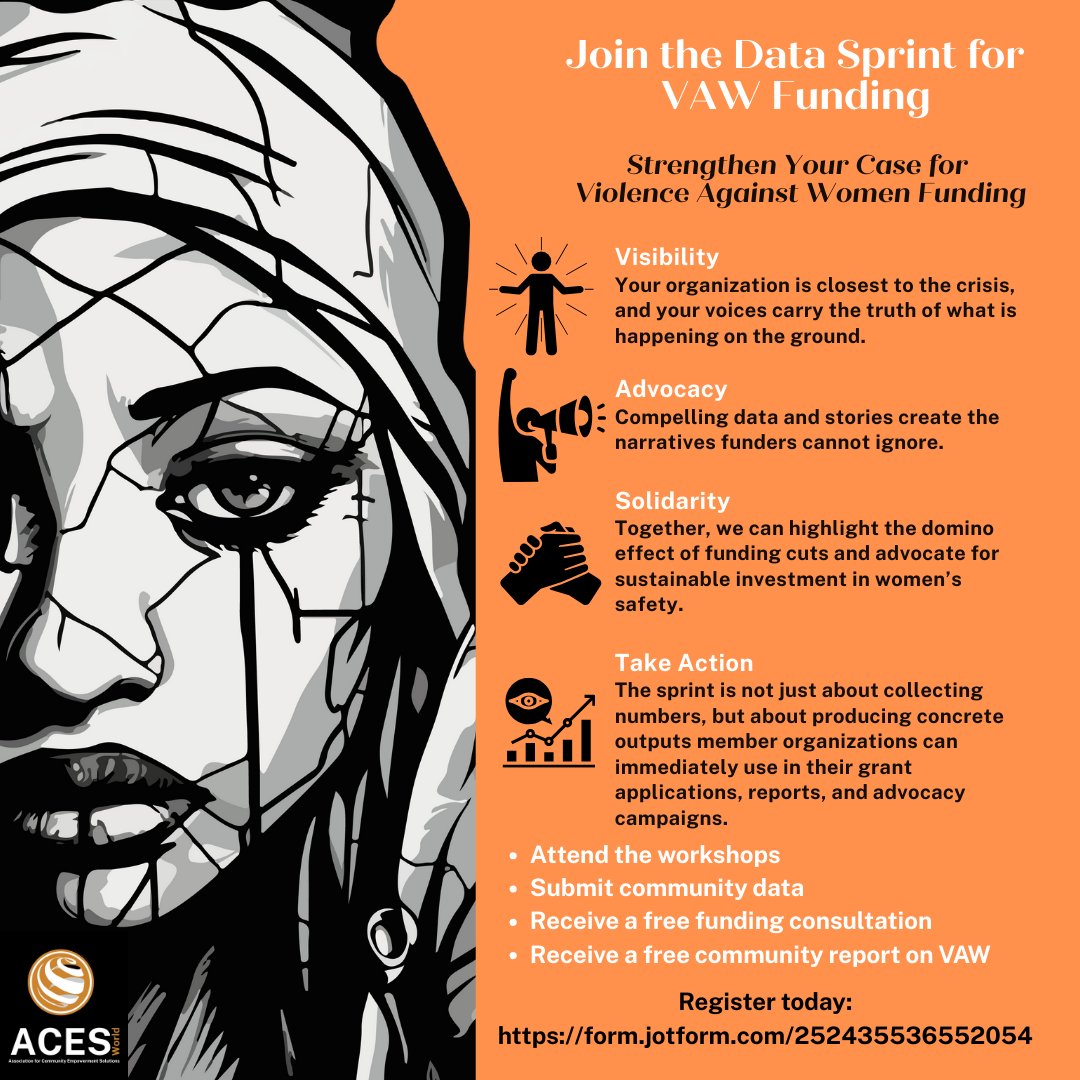 We’re joining the VAWG Data Sprint with <a href="/ACESWorld/">patrick</a> to make violence visible—and fund the solutions. Join us: form.jotform.com/252435536552054
#EndGBVAfrica #StopGBVAfrica #EndVAW #EndGBVNow #FundWomen #InvestInWomen #ProtectWomenAndGirls
