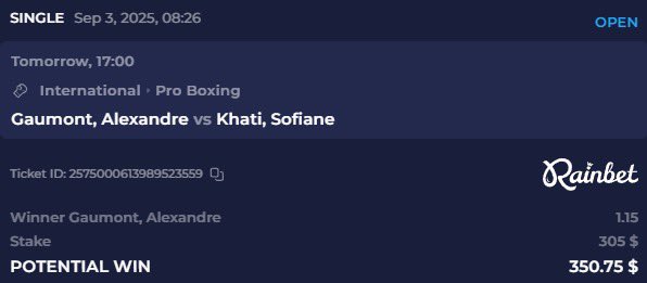 Gaumomt should be a much bigger favorite here

Khati’s boxing is worse than Belal Muhammad’s