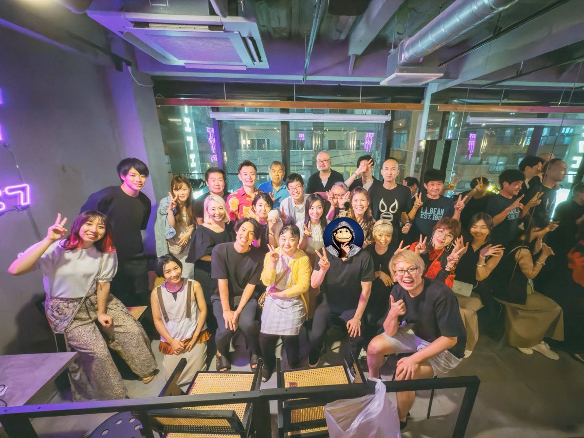 pojiro_base's tweet image. 有難いことに、おさるマーケ合宿の拡散選手権のお食事会に招かれ、おさるさん（@osaruproducer）に、お寿司などをたくさんご馳走になってきました😊
皆さんの話のレベルが高く、これぞコンフォートゾーンの外に出る体験！
めちゃくちゃ勉強になりました。本当に感謝しかありません✨