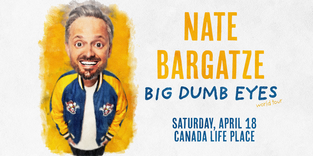 JUST ANNOUNCED 🤣 Get ready for big laughs because <a href="/natebargatze/">Nate Bargatze</a> is bringing his 'Big Dumb Eyes World Tour' to London!

🗓 Saturday, April 18th at 7:00 pm
🎟 Tickets on sale Friday, September 5th at 10:00 am
ℹ bit.ly/4oTvaZz