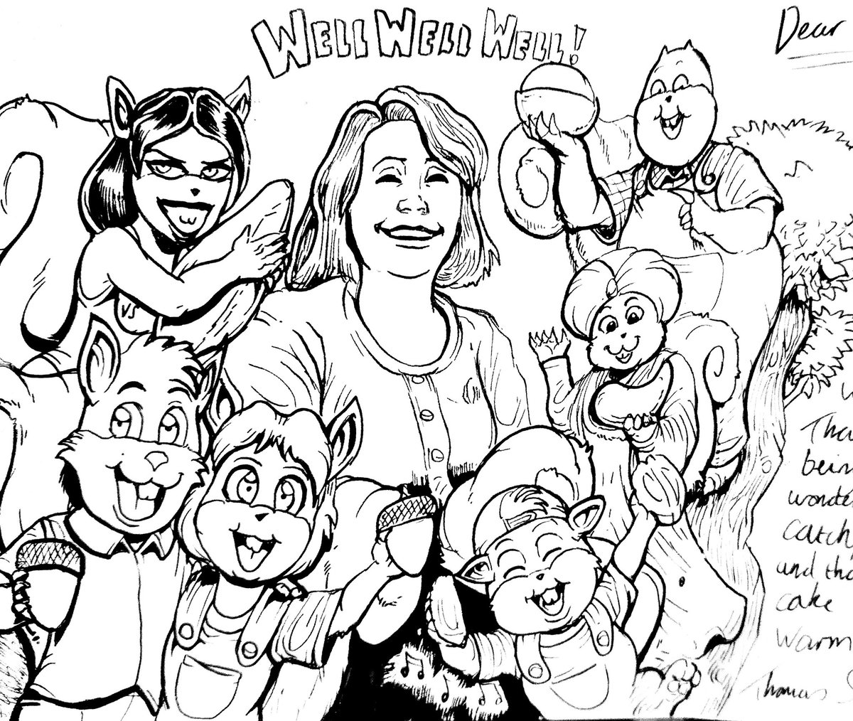 thomas_tuke's tweet photo. Milestone Birthday Tributes to my Mumma! Love you loads!! ❤️❤️
Plus Comic concepts. https://t.co/5U6pLHCvI2 #portraits #comicinks #comicart #comicconcepts #cartoons #worldtour #tajmahal #bigben #eiffeltower #squirrels #empirestatebuilding #antoniogaudi #athenspantheon https://t.co/DJMG5UbhSc
