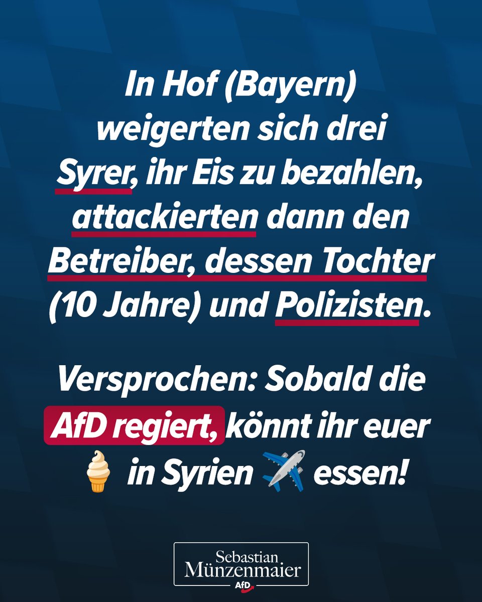 Keine Drohung, sondern ein Versprechen. 

TM
