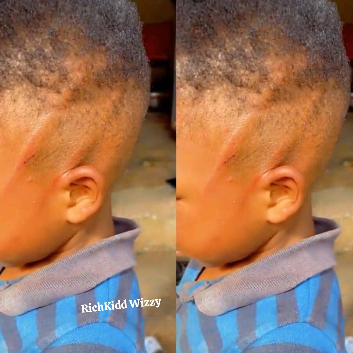 MwangiHub's tweet image. What if a teacher does this to your child?