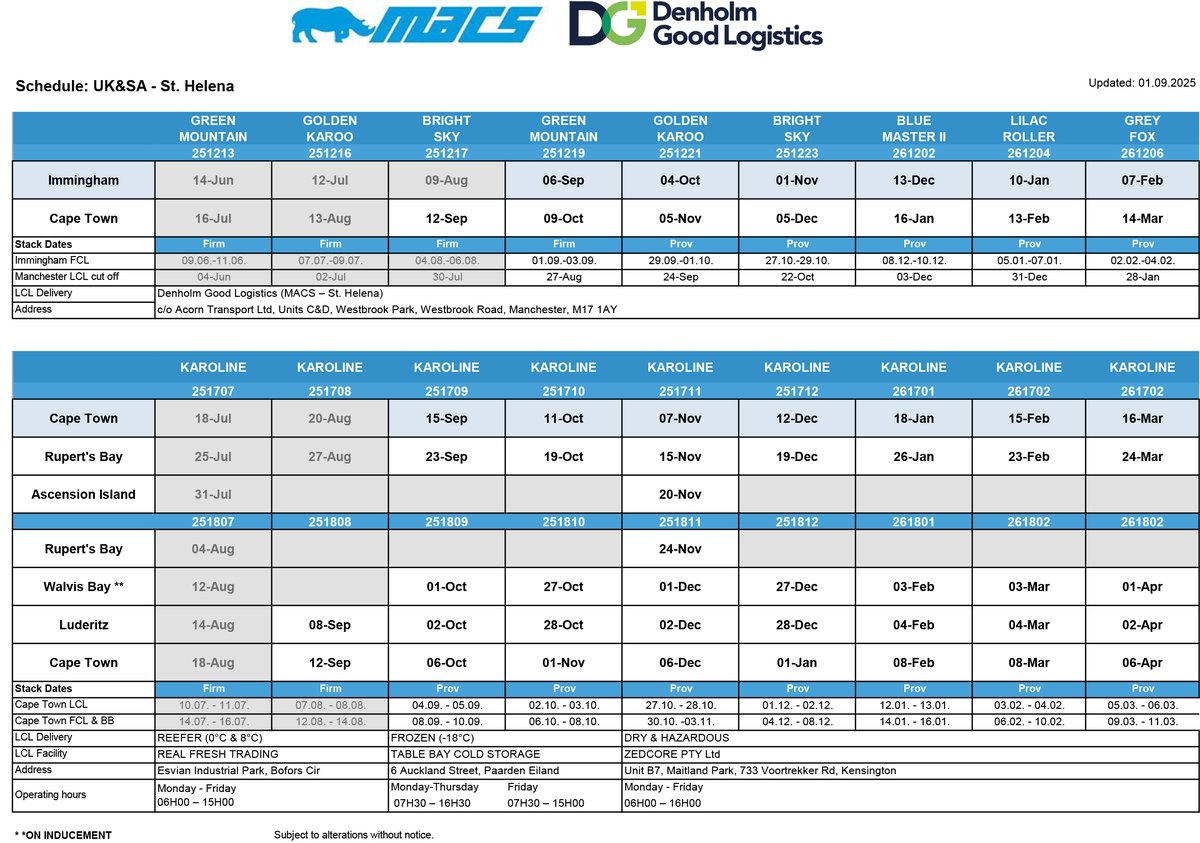 Denholm Good Logistics tweet media
