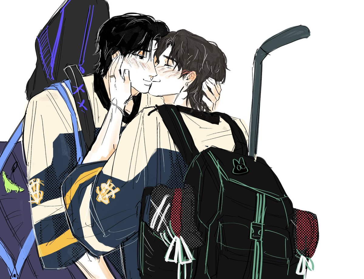 sportsmen in love 🏒🏑🥅🐈‍⬛❤️🦦💘❤️‍🔥 #원찬 #wonchan