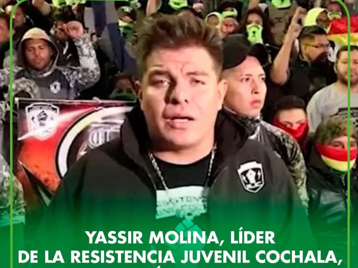 Alejand07215192's tweet photo. Pedimos la liberación del líder de la resistencia juvenil cochala Yassir Molina, un joven que lucho por recuperar la democracia. 

No más presos políticos!!! https://t.co/awoFD4pZwt