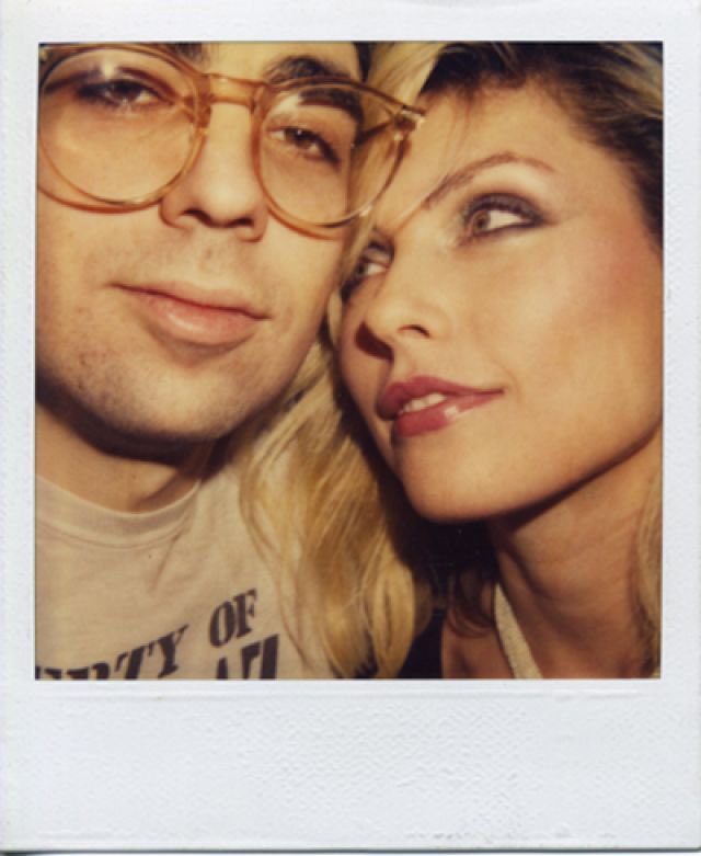 Chris &amp; Debbie poloroids 🖤📸 Christopher Makos #WednesdaySpoilers