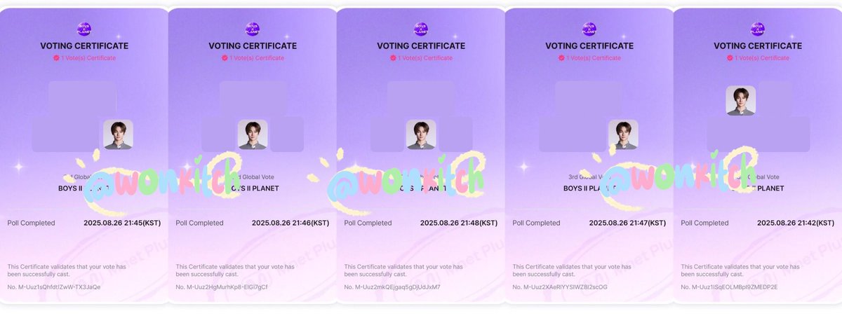 wonkitch's tweet photo. ✨ Congratulations #ZHOUANXIN for winning the poll ✨

(26/08/2025) Here’s my voting proof as a reward ‼️
10 votes for #ZHOUANXIN

Sorry for the late voting proof 🙏🏻
Thank you for your participation 🫶🏻
<<#kitchproof>> https://t.co/uwmk5Ss3Vg