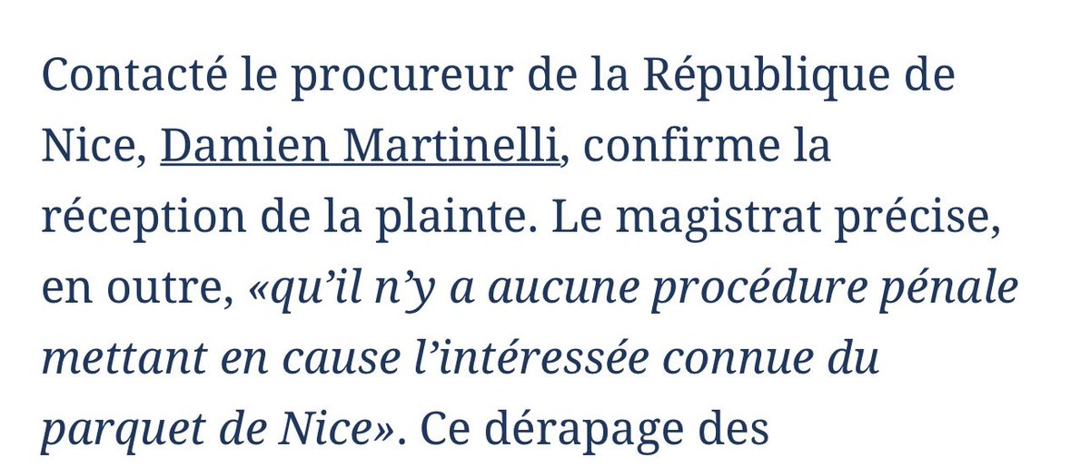 Suite à la communication du parquet, j’exige des élus de la majorité de Christian Estrosi le retrait immédiat de toutes les photos impliquant ma famille. En les relayant, vous faites la publicité et cautionnez des actes ignobles et mensongers. Cela commence par la publication de