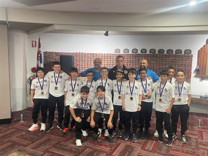 austability's tweet image. Congrats to the junior Granville Rage Football team in western Sydney on a successful season! ⚽ 

Playing for the first time in their Austability jerseys, we couldn't be prouder of their performance.

Enjoy the well-deserved season break 👏 👏 👏