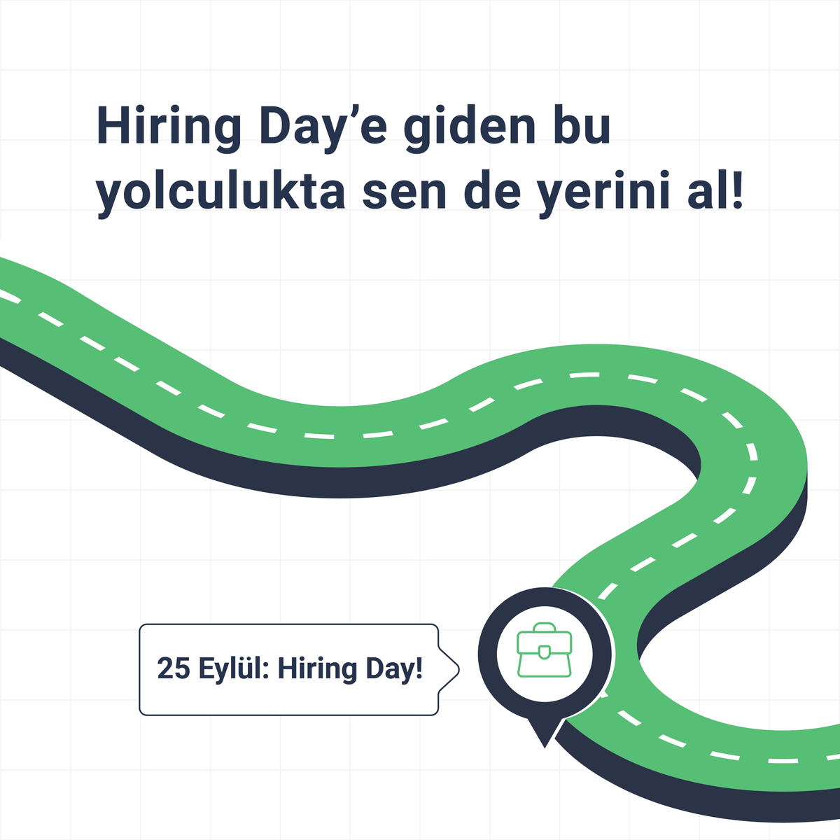 Hiring Day Fuarı Başvuruları Devam Ediyor! 🚀
25 Eylül'de, sizleri Türkiye’nin en büyük yazılım kariyer fuarında onlarca teknoloji şirketiyle buluşturuyoruz.
Ayrıca Hiring Day’e kadar seni destekleyecek CV hazırlama eğitimi ve ön bilgilendirme oturumları seni bekliyor.
Hemen