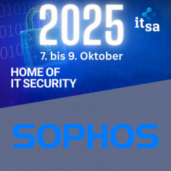 netzpalaver's tweet photo. Sophos auf der it-sa - Neuer Markenauftritt, Channel-Offensive und Enterprise-Lösungen
#Cybersecurity #Cybersicherheit #itsa2025 #ManagedDetection #Secureworks #SIEM @Sophos
https://t.co/aKAEIeaVDs https://t.co/2tgafhIJEU