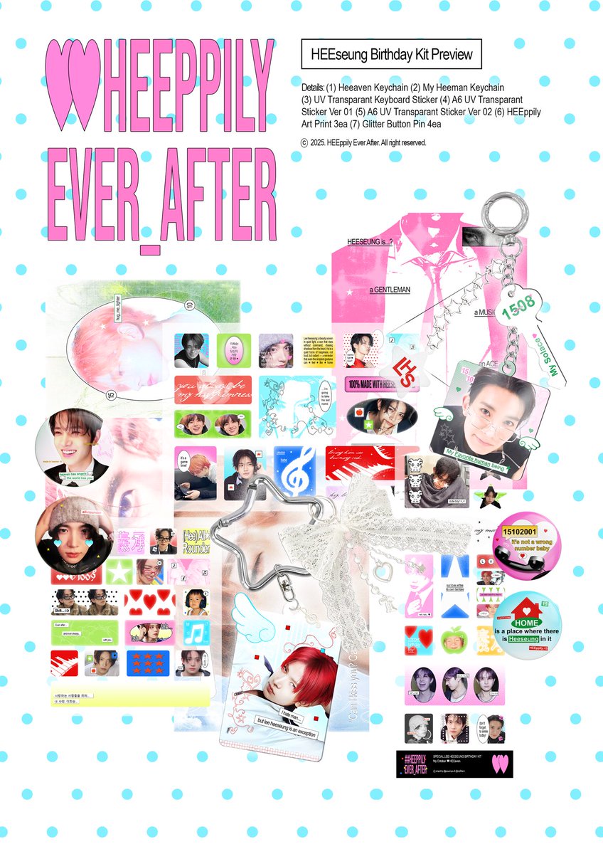 HI HI GUYS! rencana aku mau open bday kit heeseung ini start 25k-50k ajah :3 ada kah yg mau ditag? drop ur @ below ya 😆🫶🏻