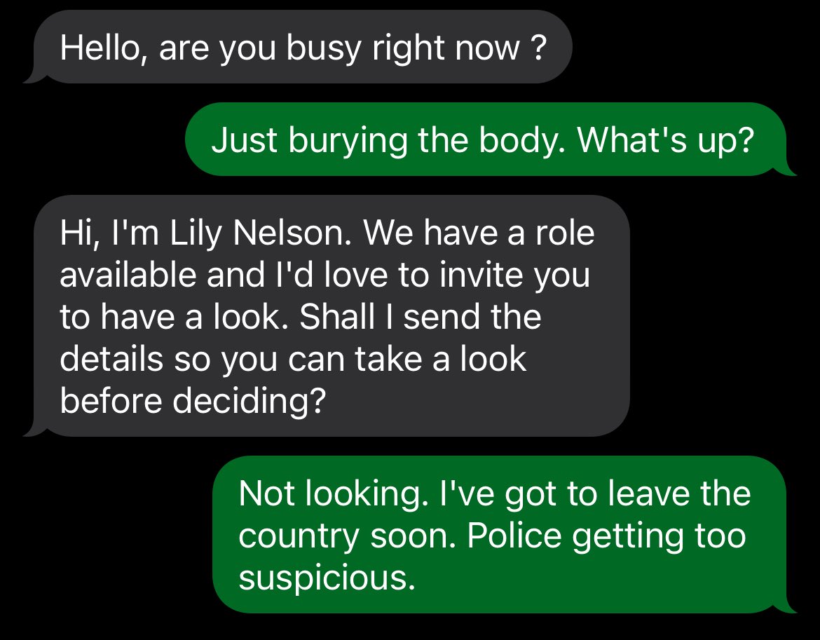 rossbrown's tweet image. Well that - apparently - is how to stop spammers. 

#SpamTexts