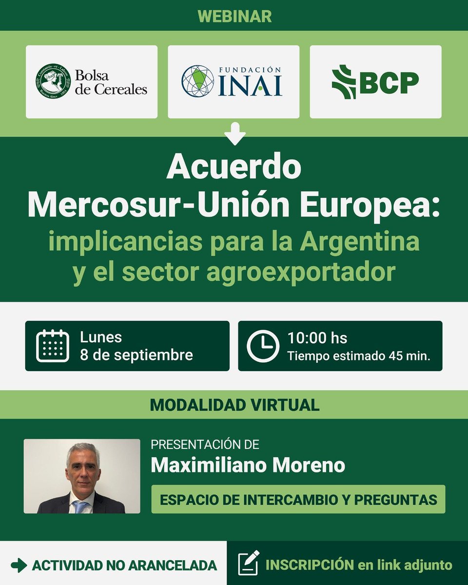 Bolsa de Cereales tweet media