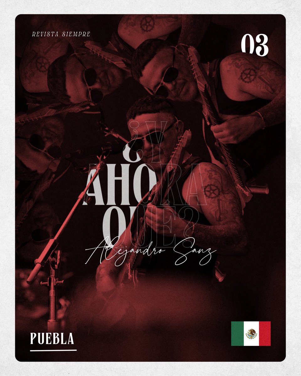 RevistaSiempre_'s tweet image. 🇲🇽 PUEBLA 🇲🇽

Hoy comienza un nuevo capítulo de nuestra historia de la mano de @AlejandroSanz ♥️

La gira #YAhoraQué inicia hoy desde Puebla.

¡Nos vamos de gira! ✨