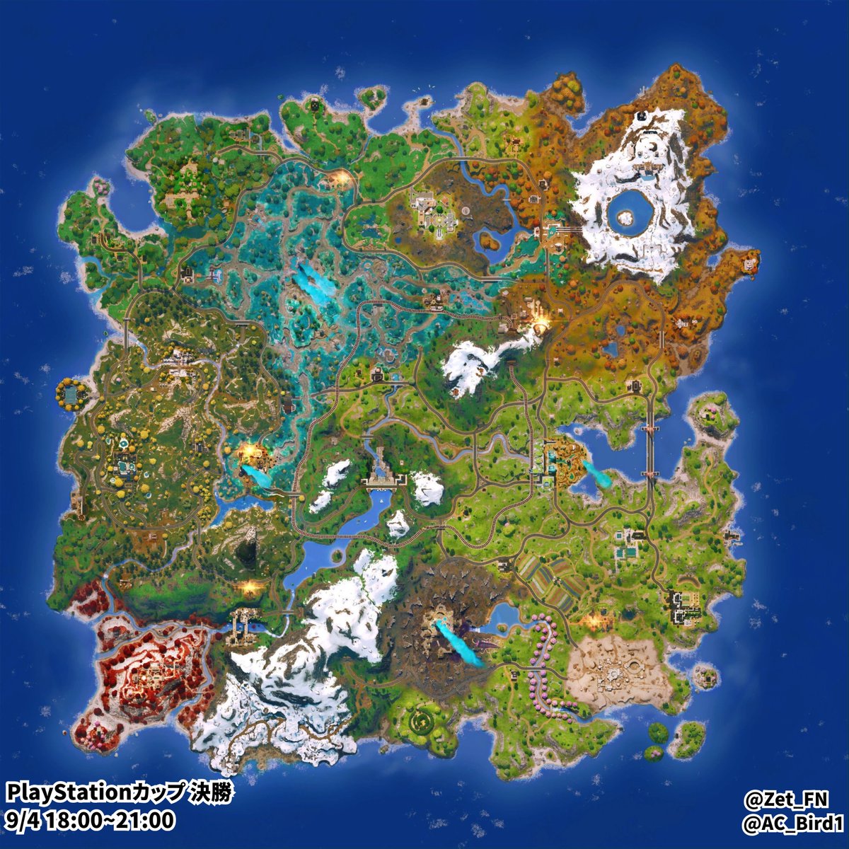 明日開催のPlayStationカップ決勝で降りる場所を教えてください！

前回虚偽報告が多かったため、順位等がわかる画像をポストされていない方は合わせてリプにお願いします🙏
w/ <a href="/AC_Bird1/">gents Bird🕊️</a>