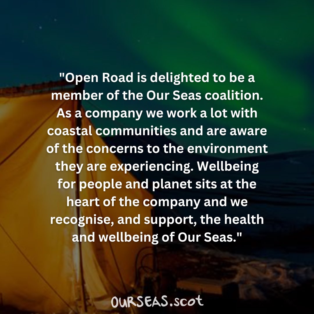 ourseas_scot's tweet image. We’re excited to welcome Open Road as the newest member of the Our Seas coalition!

Organisations and individuals across the country are calling on @scotgov to stop the chronic destruction of our seabed and revive inshore fishing. Learn more and join us at ourseas.scot