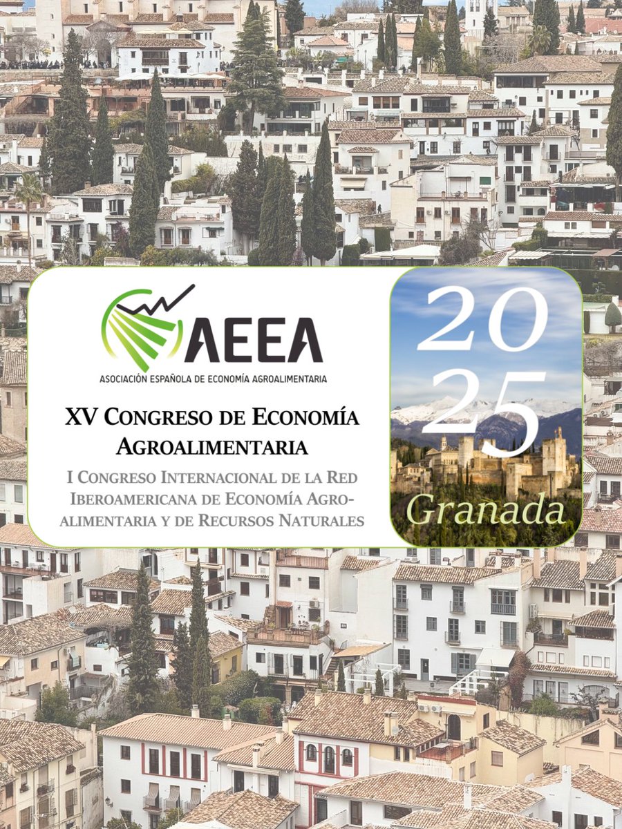 🌿Hoy comienza el XV Congreso de Economía Agroalimentaria organizado por #AEEA en Granada.
El lema del Congreso es 'Aportando soluciones en tiempos de cambio desde la economía agroalimentaria y ambiental'.

Amplia representación del personal del CEIGRAM
🔗short.upm.es/um4am