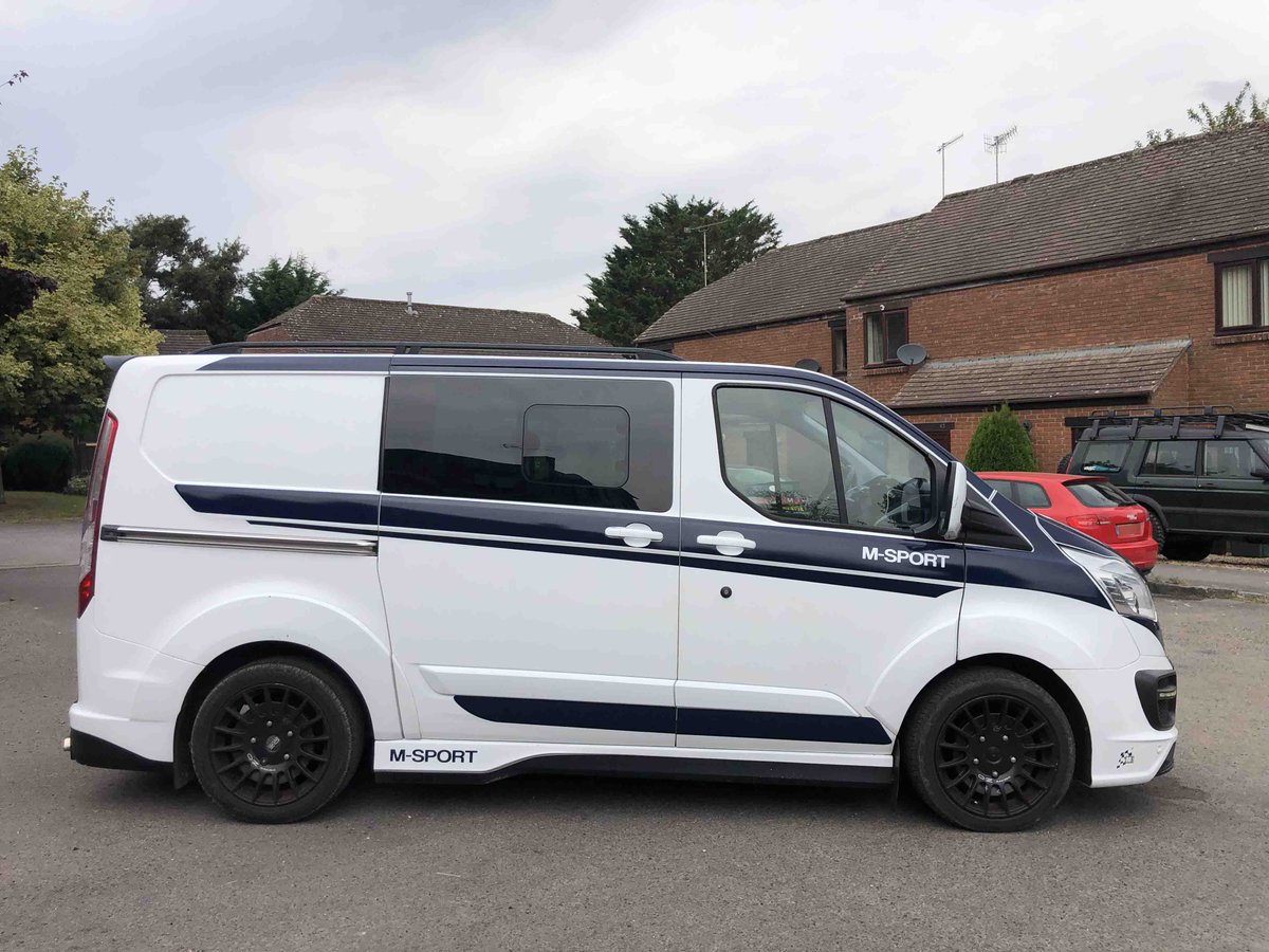 amyajdesigns's tweet photo. Not only do we supply and fit vinyl graphics, we can remove your old graphics as well!

Photo 4 shows the previous Matt Black M-Sport sticker kit, which we have removed and replaced with Dark Blue vinyl in Gloss.

#vinylgraphics #decals #Msport #transitcustom #signwriting https://t.co/g2UT8aVeXe