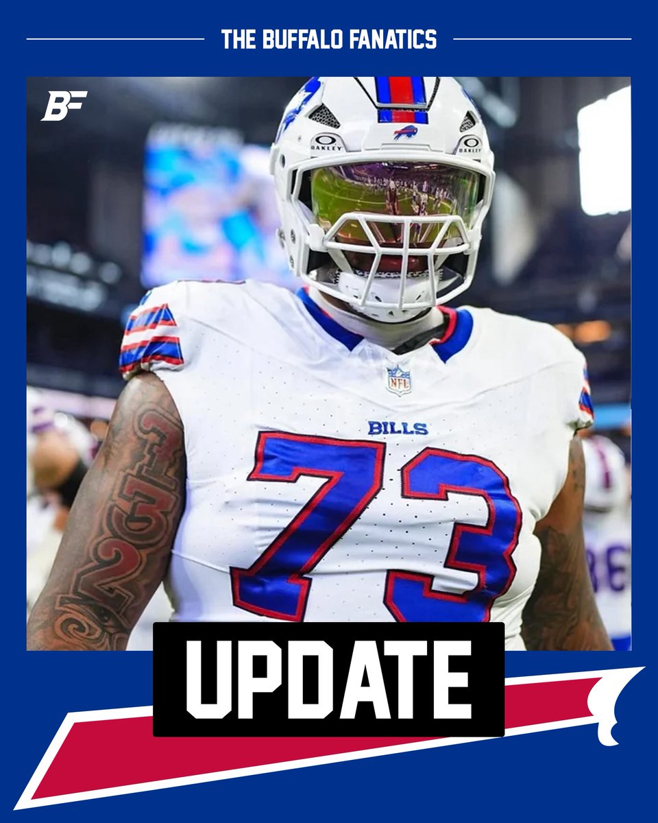BfloFanatics's tweet photo. The Bills created just under $8M by restructuring OT Dion Dawkins’ deal, per @FieldYates.

#BillsMafia https://t.co/UcCCdVSUpK