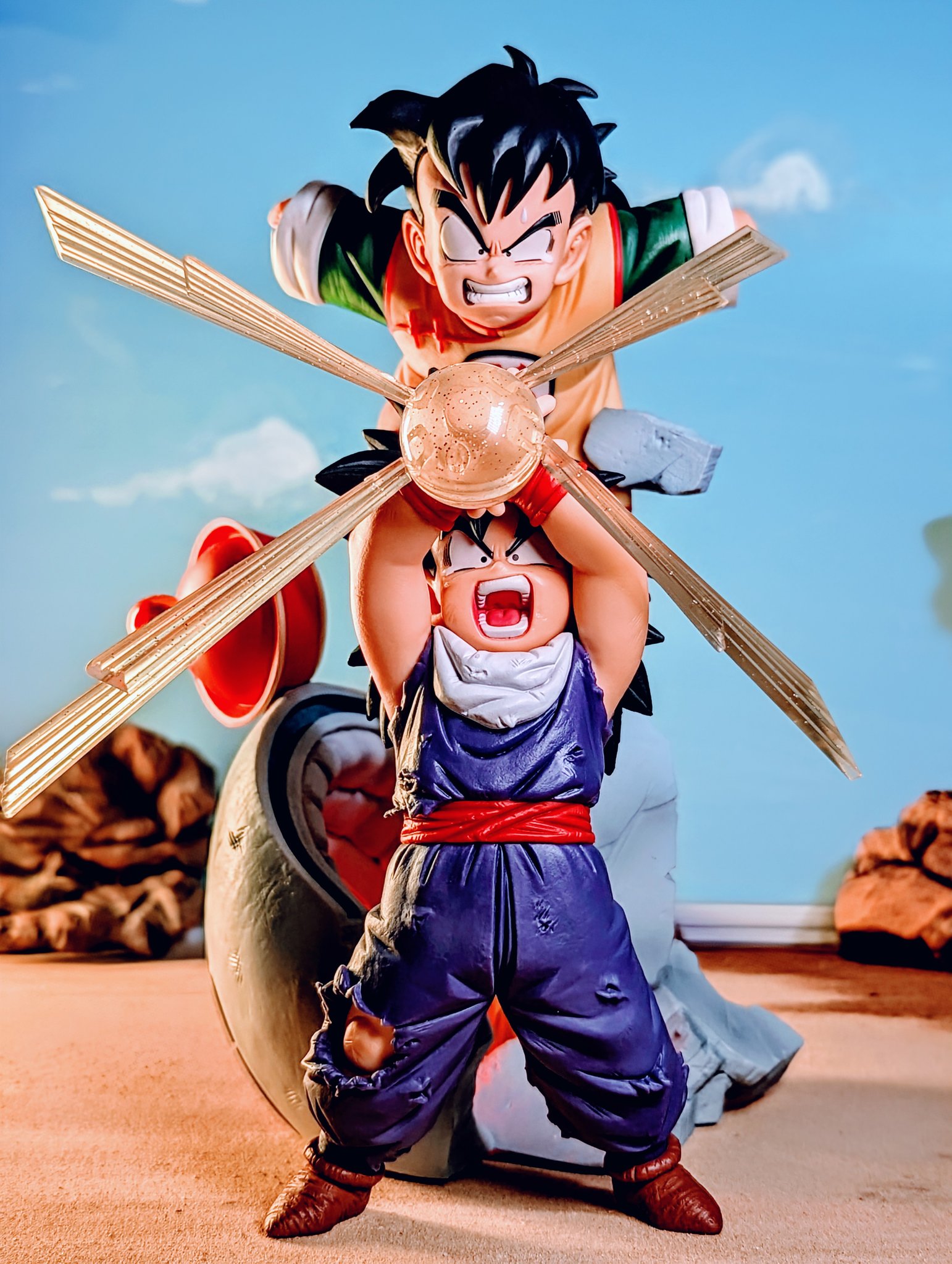 ドラゴンボールxワンピース① Dragonball Z x One Piece Capsule Neo: Goku & Luffy - My