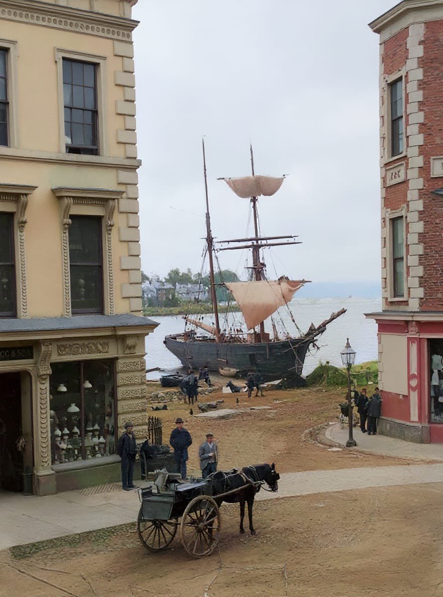 The same photo colourised. #Limerick